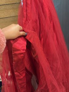 Princess Red Bow Gown