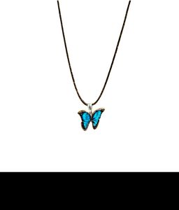 Ocean Blue - Butterfly - Pendant