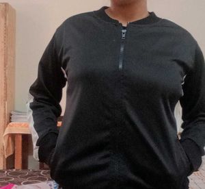 Black &amp; White Track Jacket