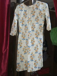 Floral Print Kurta