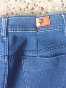 Blue Jeans With Bohemian Flare