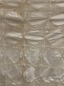 Handmade Crochet Double Bed Bedsheet