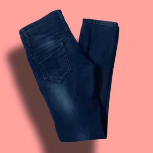 Dark Blue Denim Jeans