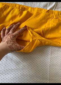 New 3pc Pakistani Mustard Suit