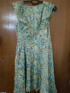 Flouncy Ruffle Dress