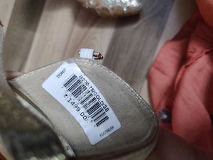 Bridal Gold Heels