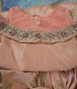 Girls Gown With Bajo Can Attach