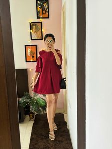 Maroon Dress Size M