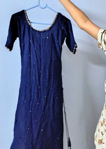 Elegant Blue Kurta
