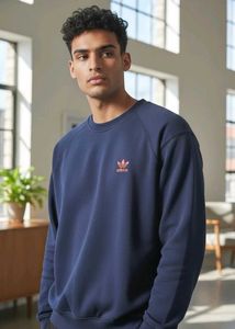 Adidas Solid Pullover | Chest 44