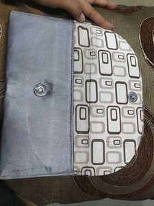Embroidered Clutch
