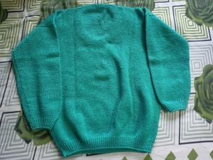 Green Knitted Pullover