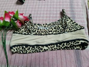 Leopard Print Active Top