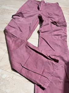 Zara Pink Cargo Pants