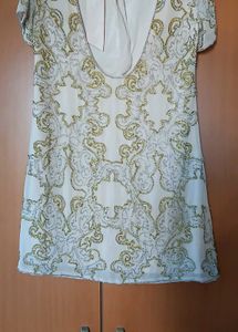 Elegant Beaded Party Dress - M Size