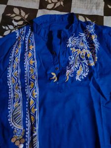 Elegant Blue Kurta