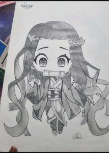Nezuko Chibi Art