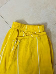 Yellow Striped Dress