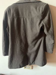 Stylish Patterned Trench Coat