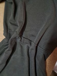 Rio Olive Green A Line Dress Resized TO M