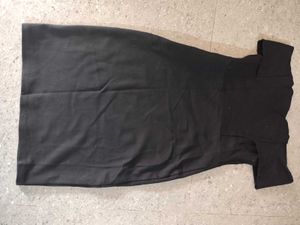 Black Bow detail Bodycon Dress