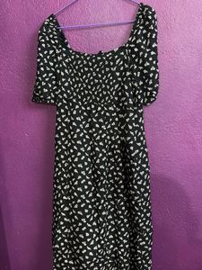 🔥 Hot Black One Peice Dress😎