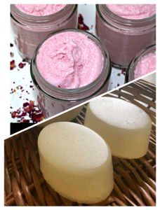 Handmade Soap & Scrub Set