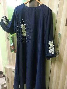 Pearl  Work Abaya