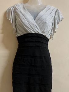 Glitter Layered Silver-black Pintrest One Picee