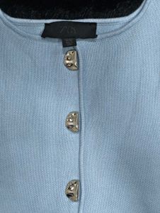 ZARA PLAIN KNIT CORSET TOP