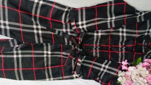 Plaid Print Jumpsuit