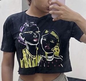 y2k baddie crop tee