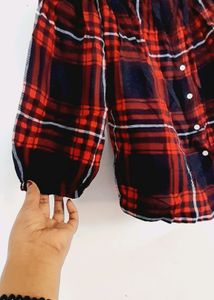 Multicolor Red Top