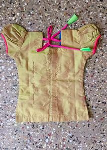 Silk Pattu Pavada For Baby&#39;s Only Once Used
