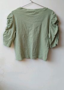 Olive Green Top