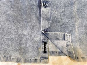 Denim Short Sleeve Shirt