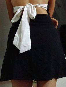 Floral Black Dress