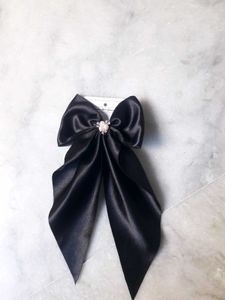 Pretty Hair Bow (Black)🖤