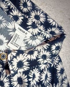 Forever 21 Daisy Print Mini Dress