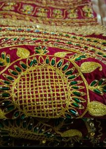 Red Bridal Saree