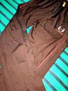 Maroon Track Pants
