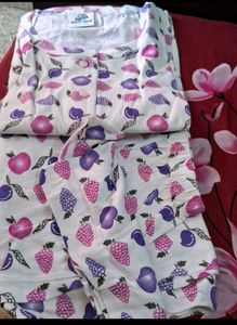 Combo  Of  Nightsuit,pillow  Covers And 3 Pc Trunk