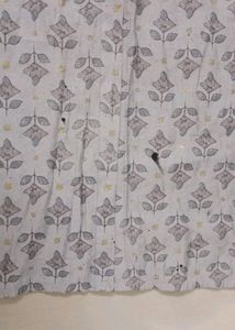 Poly cotton Grey kurti