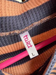 Striped Long Sleeve Top