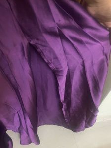 Elegant Purple Ethnic Gown