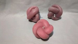 Knot Design Candles 1 pieces lavender fragrance