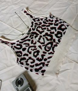 PRICE DROP❗️Y2k Cheetah Print Crop Tank