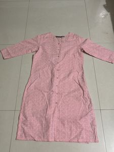 Baby Pink Kurti