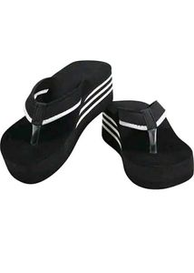 Black Flip Flops