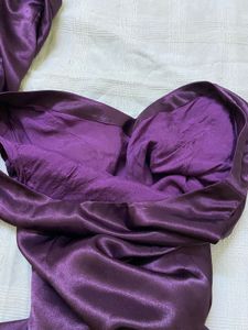 Highly Branded Padded Satin Dress Kurta Pant